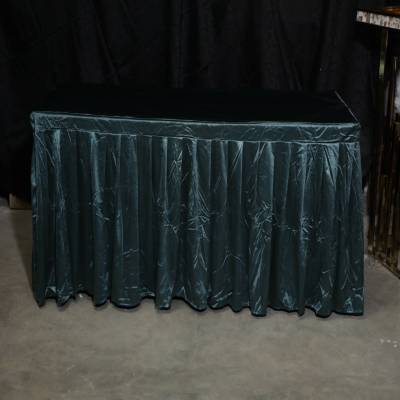 Green color Buffe Skirting