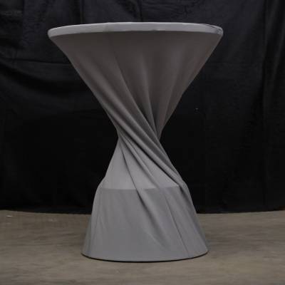 Sliver Strech High Table